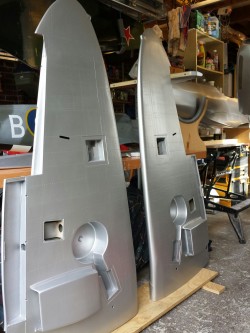 New wings for BBMF MK9 at our Welsh sub contractors.