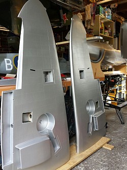 New wings for BBMF MK9 at our Welsh sub contractors.