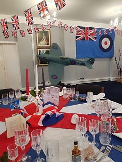 MK IV PR Spitfire at the Battle of Britain dinner, RAF Benson - 09.19