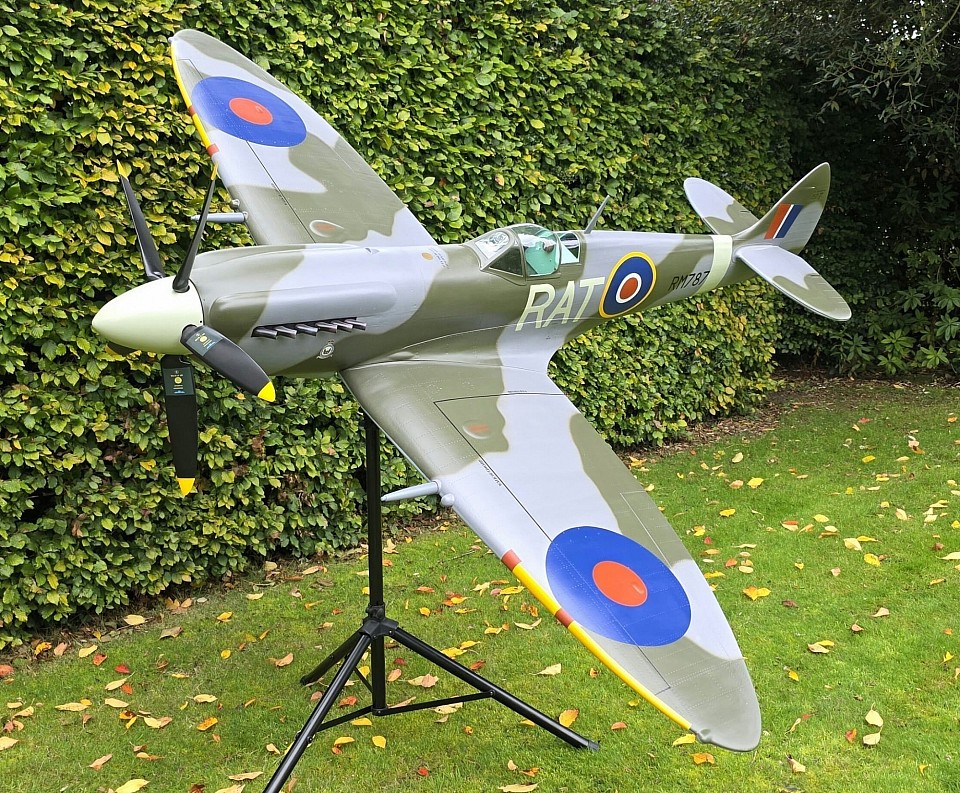 Spitfire  MKXIV Manchester Airport Memorial Gardens